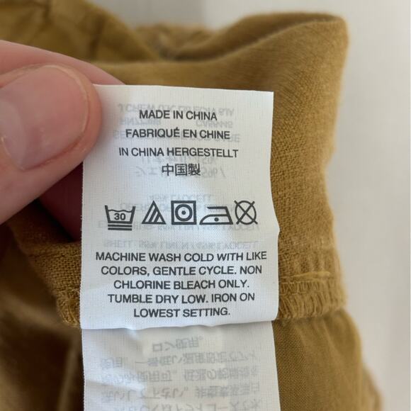 J. Crew Point Sur Seaside Pant in Linen Lyocell Blend - Size 10 - Picture 7 of 8